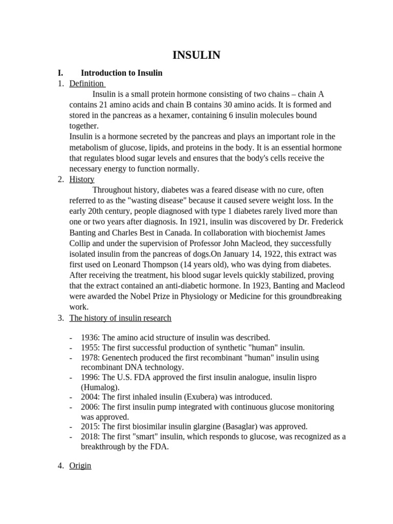 Overview of Lantus Insulin | PDF | Insulin | Protein Kinase B