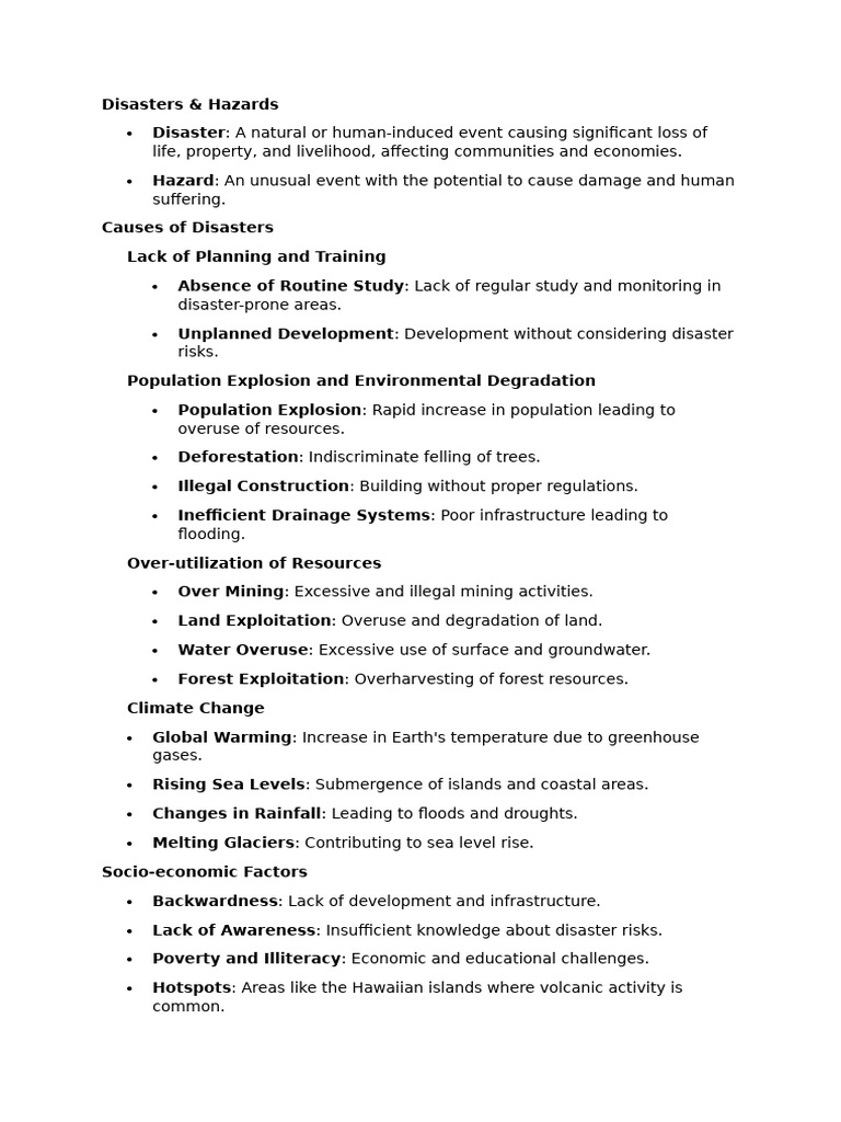 Understanding Disasters and Hazards | PDF | Plate Tectonics | Earthquakes