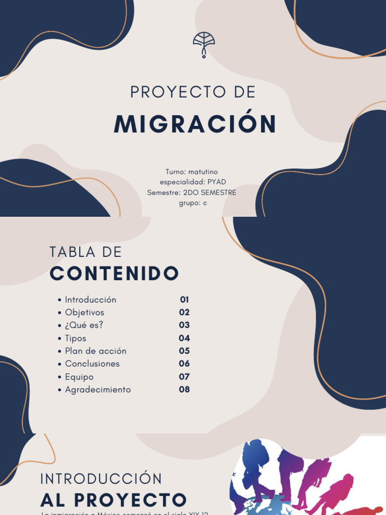 Proyecto sobre Migración en México | PDF | Migración humana | Inmigración
