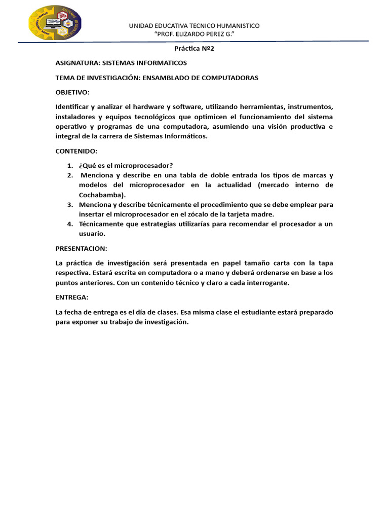 Ensamblado De Computadoras Guía Práctica Pdf