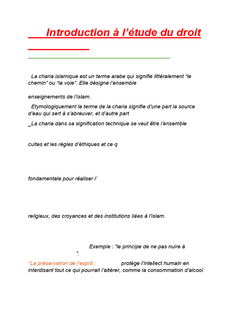 Comprendre la charia islamique | PDF | Charia | Dieu