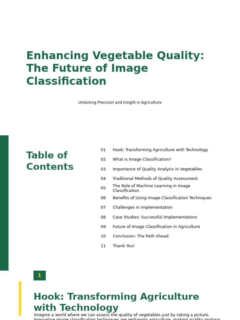 Image Classification for Vegetable Quality | PDF | Computer Vision ...