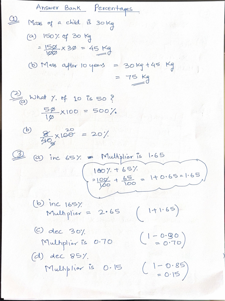 Answer Bank 2 | PDF