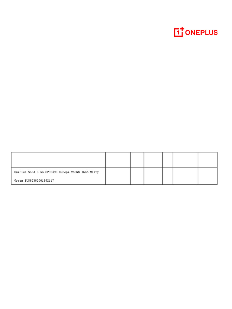 Invoice for OnePlus Nord 3 Purchase | PDF | Business | Economies