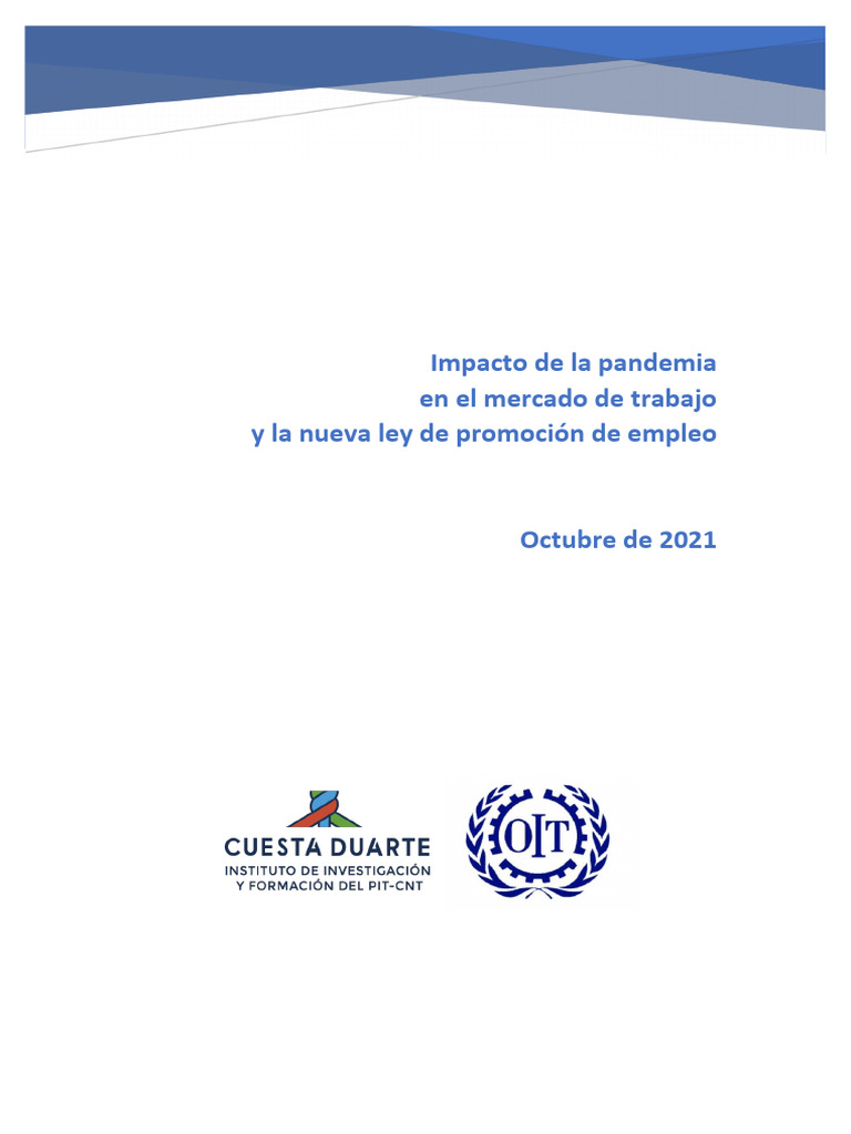 Impacto de la pandemia en el empleo | PDF | Costo de la vida | Empleo