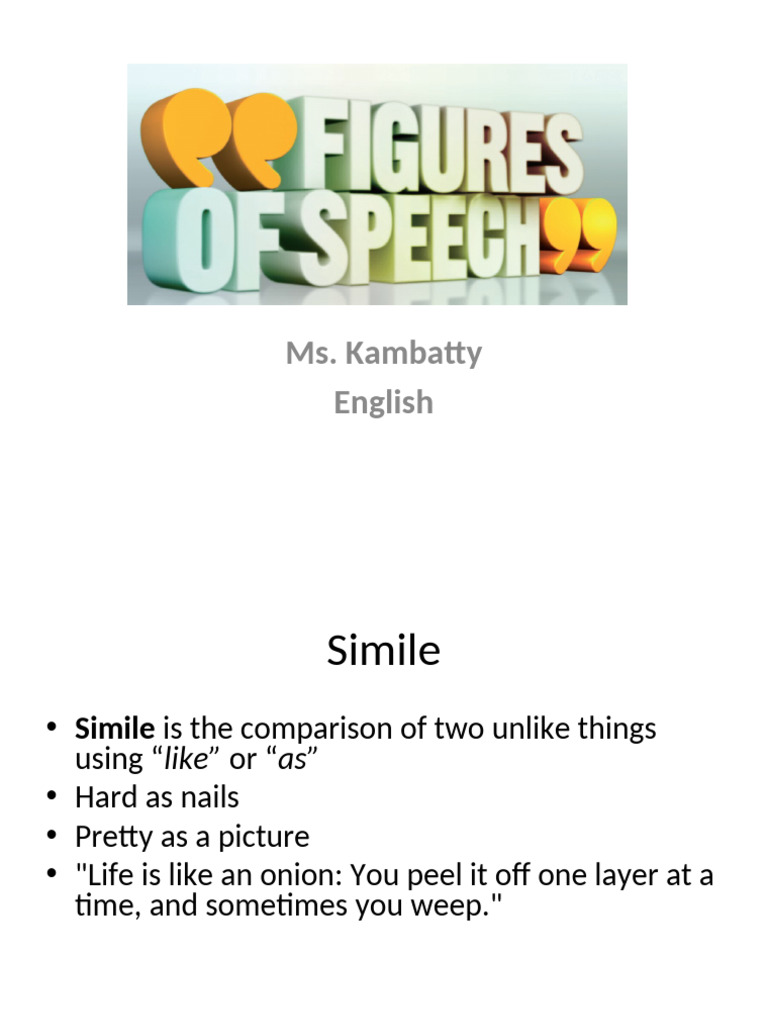 Figurative Language | PDF | Semiotics