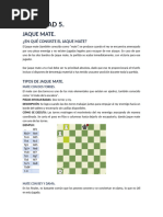 10 Jaques Mates Rápidos en Ajedrez | PDF | Aperturas de ajedrez | Ajedrez