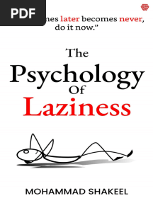 The Psychology of Laziness - Mohammad Shakeel