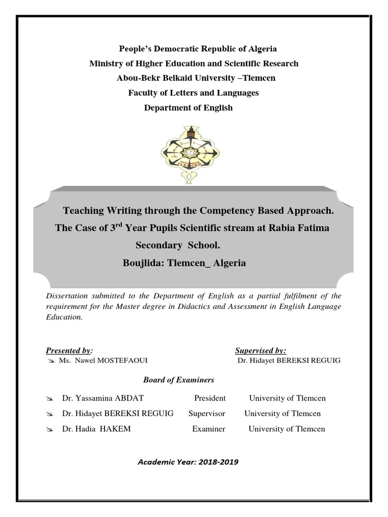 Teaching Writing with Competency-Based Approach | PDF | Learning ...