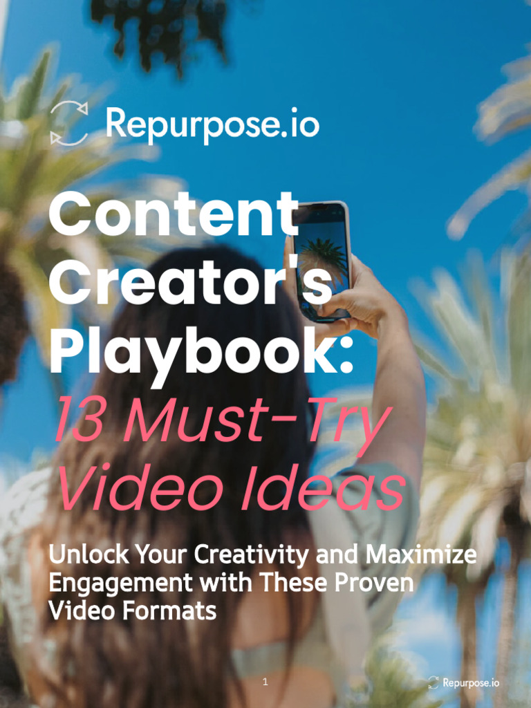 Different Content Ideas For Social Media | PDF | Artificial ...