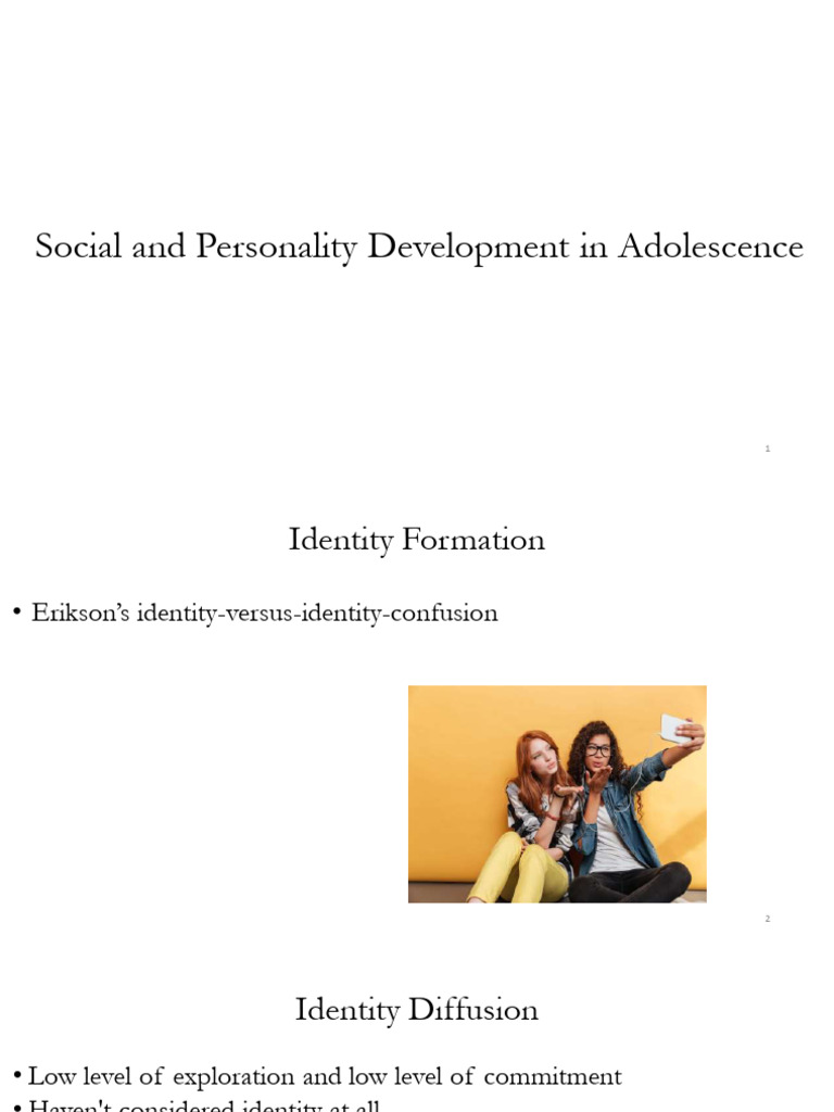 Adolescent Identity Development Stages | PDF | Adolescence | Identity ...