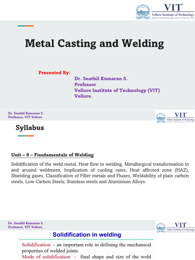 Welding Fundamentals and Metallurgy | PDF | Welding | Construction