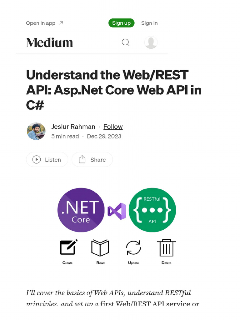 Web Api Notes2 | PDF