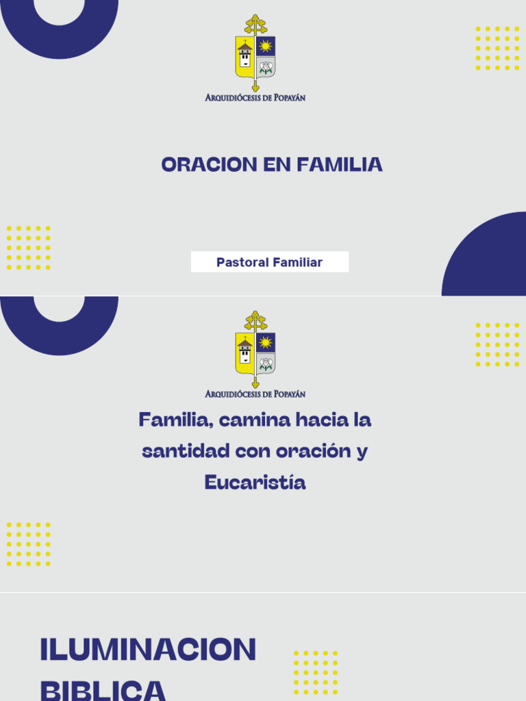 Oración Familiar: Unión y Fe en el Hogar | PDF | Oración