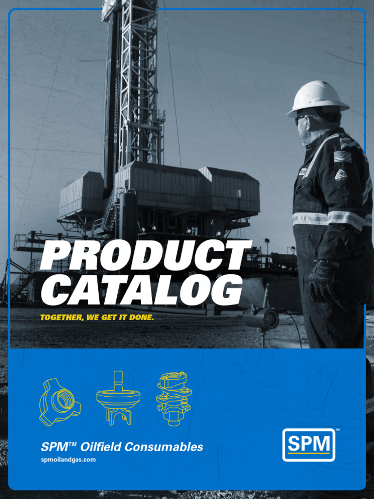 SPM Oilfield Equipment Product Catalog | PDF | Screw | Valve