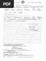 SAPS Affidavit Form Download 2024 | PDF | Affidavit | Scribd