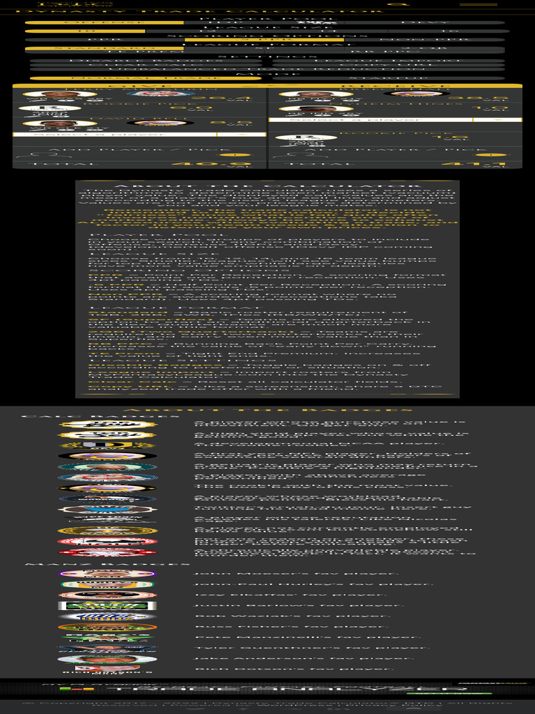 Calculator - Dynasty Trade Calculator | PDF | National Football League