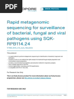 Rapid Barcoding Kit V14 Protocol | PDF | Dna Sequencing | Dna