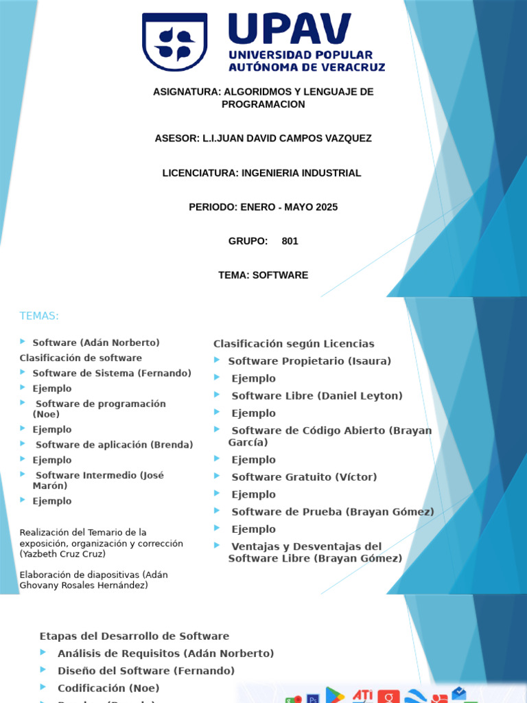 EXPO SOFTWARE Corregido | PDF | Software | Diseño de software