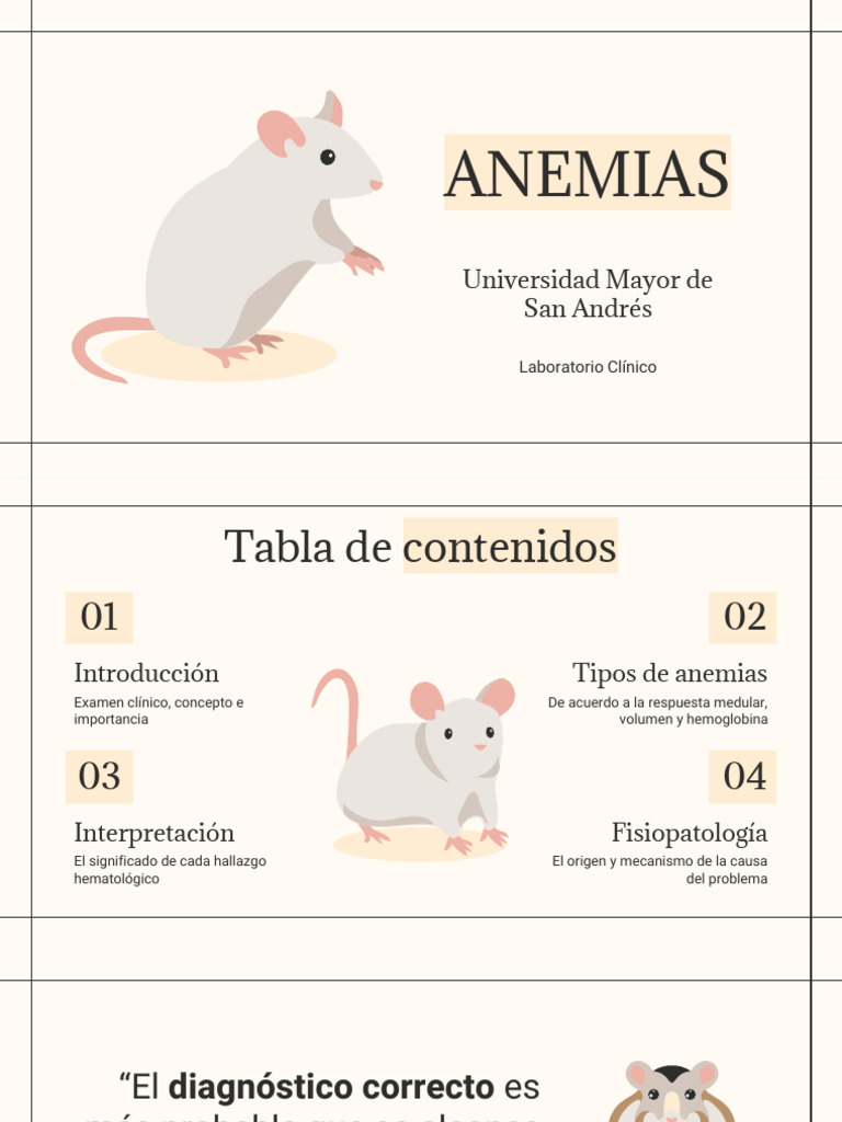 Guía Completa sobre Anemias en Animales | PDF | Anemia | Glóbulo rojo