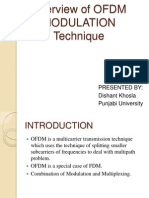 Overview of OFDM Modulation Technique