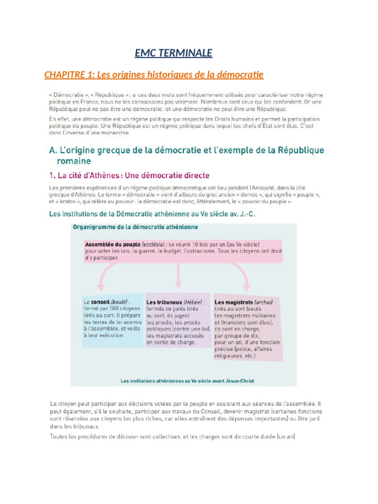 Démocratie et Engagement Citoyen | PDF