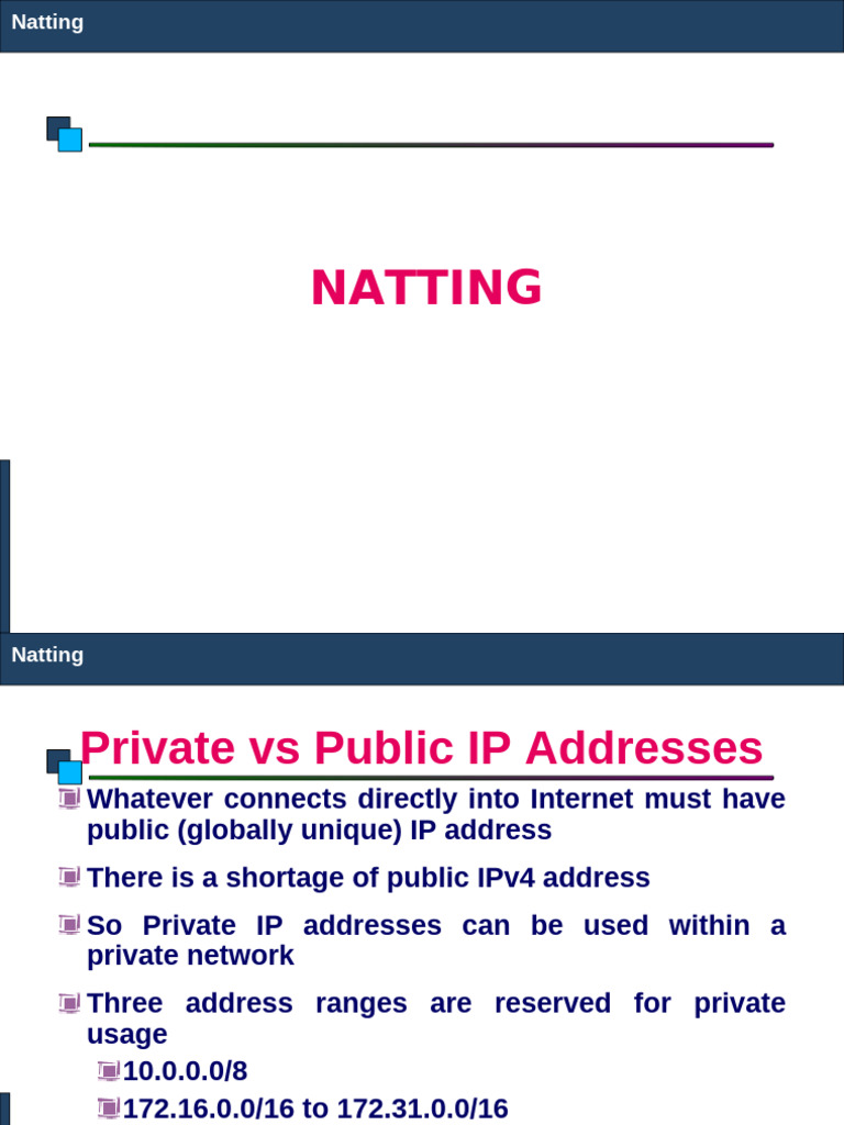 Lecture 11 | PDF | Ip Address | Computer Network