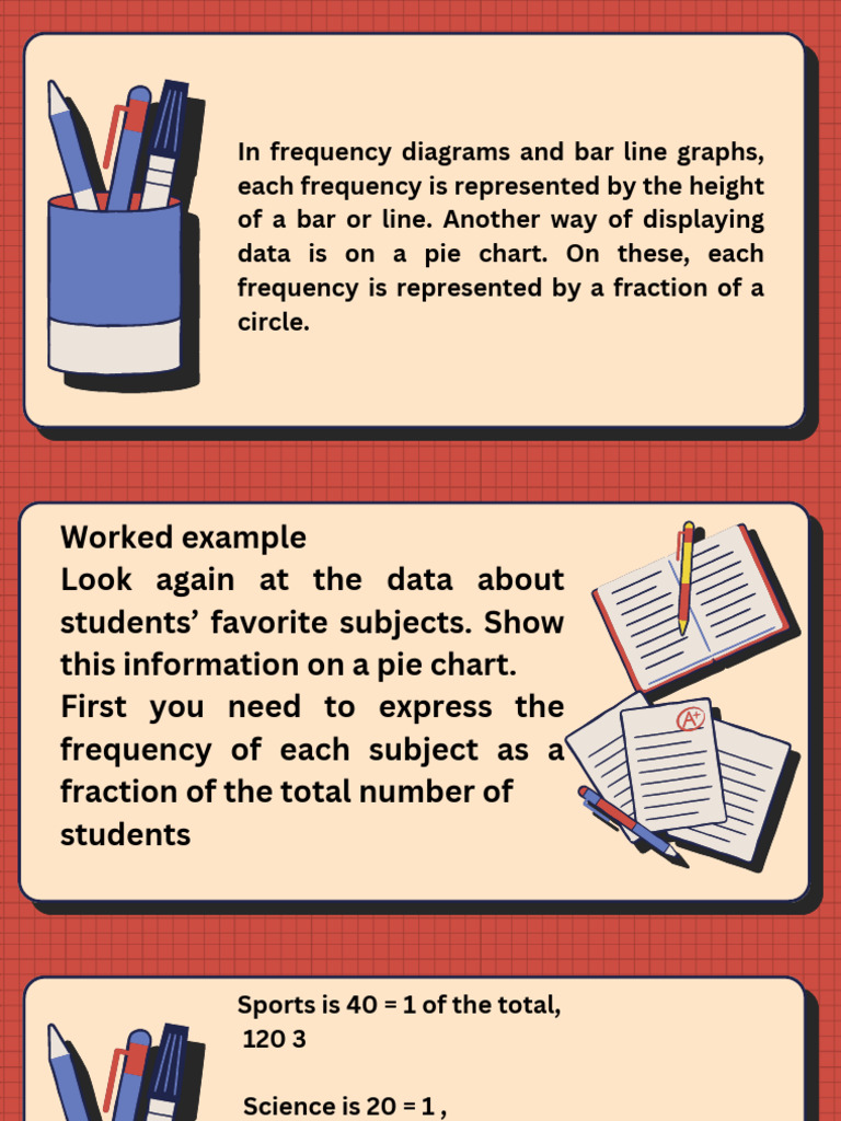 In Frequency Diagrams and Bar Line Graphs, Each Frequency Is ...