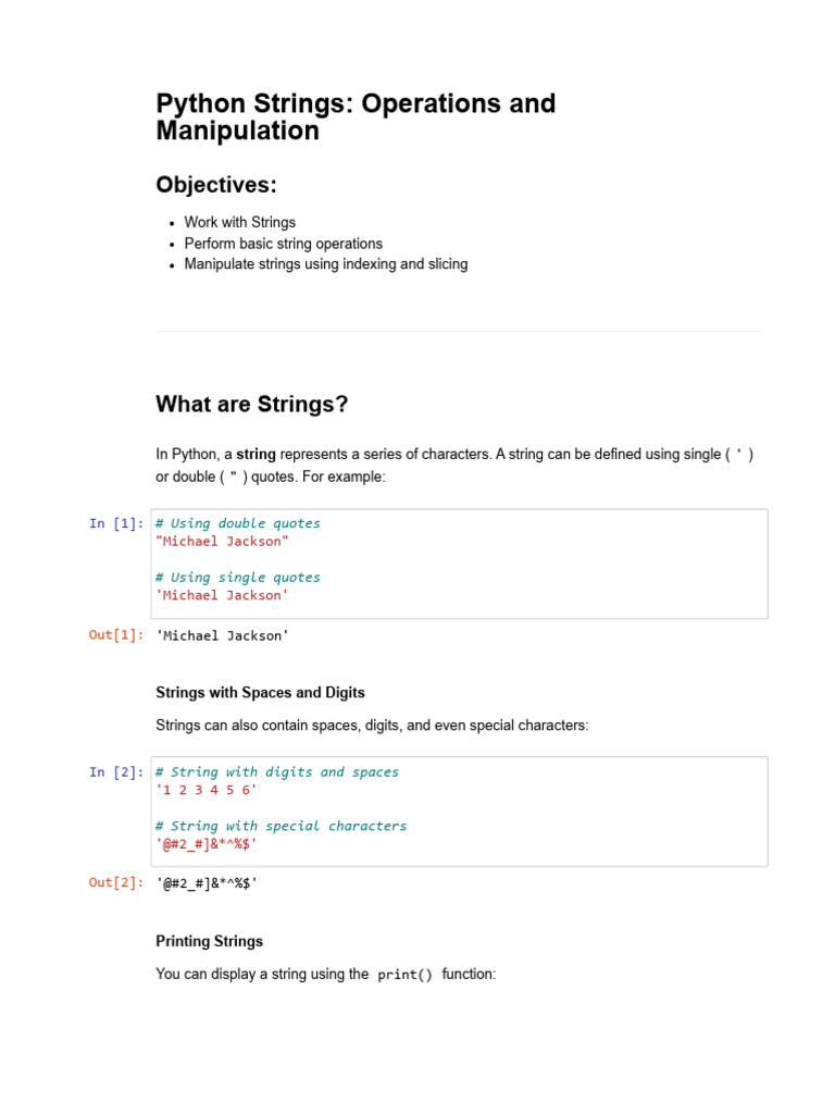 Python Strings - Jupyter Notebook_6770056aea38477678495bc5501378b2 ...