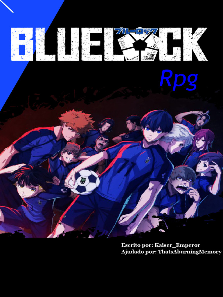 Criação de Ficha e Classes no RPG Blue Lock | PDF | Jogos de RPG ...