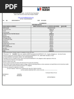MRP Declaration Letter For GeM | PDF