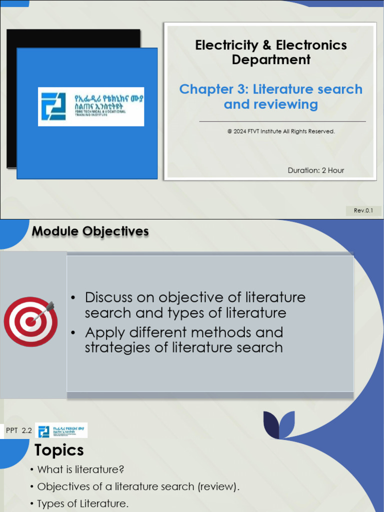 Chapter 3 Literature Search | PDF | Libraries | Books