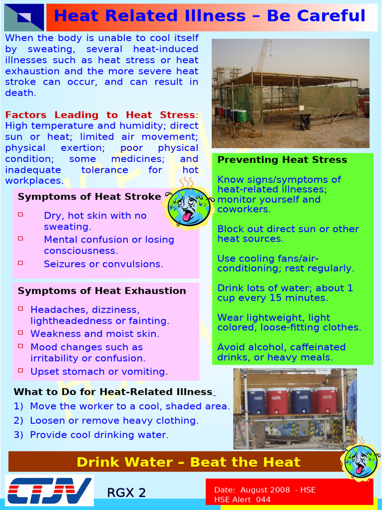 Heat Stress Awareness and Prevention Guide | PDF