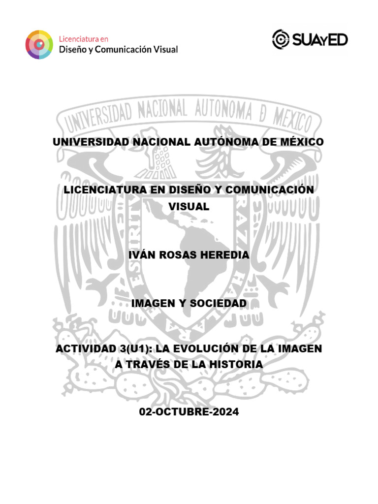 Evolución de la Imagen en la Historia | PDF | Imagen | Renacimiento