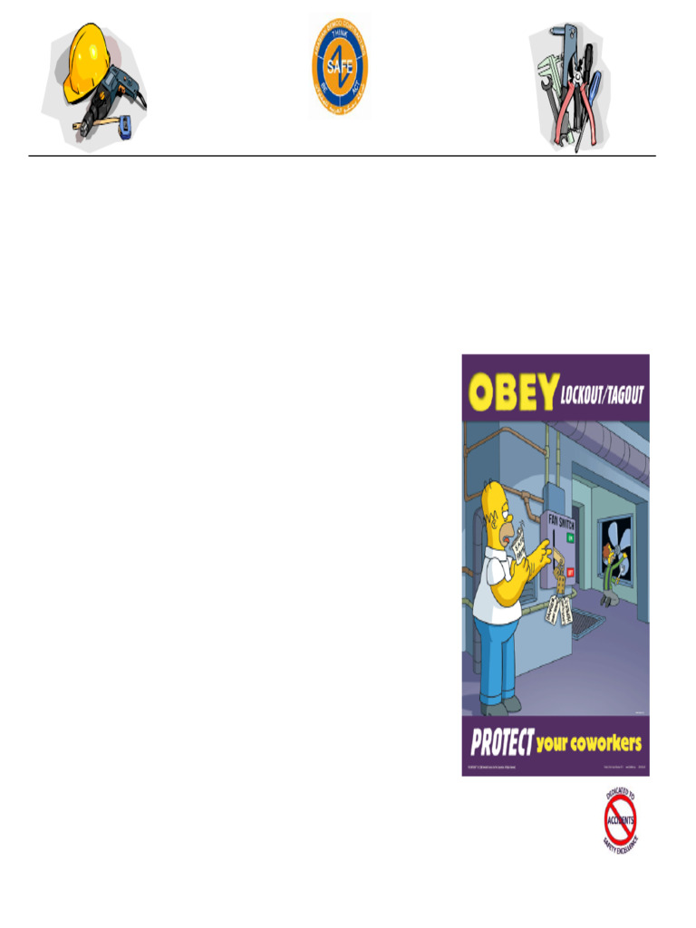 Lockout/Tagout Safety Procedures Guide | PDF