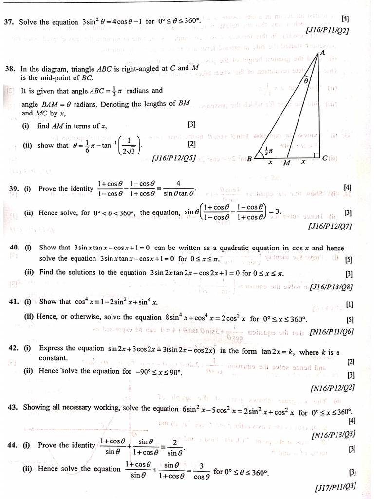 Trigonometry P1 | PDF