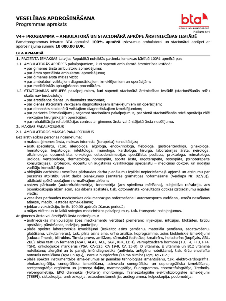 Programmu Apraksts V4+Zobi RIX 2025 | PDF