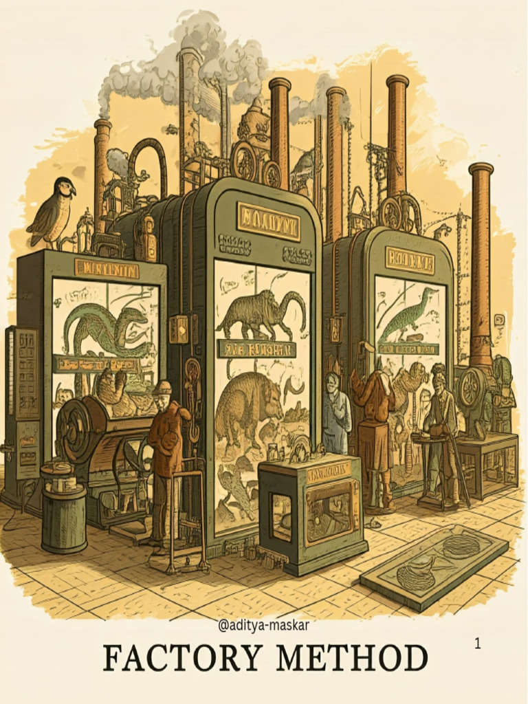 Factory Method Design Pattern-1 | PDF