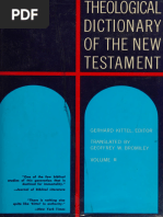Theological Dictionary of the New Testament, Vol. 2 | PDF | New ...