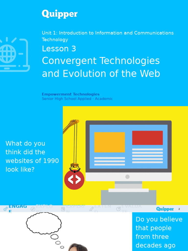 Convergent Technologies and Web Evolution | PDF | World Wide Web ...
