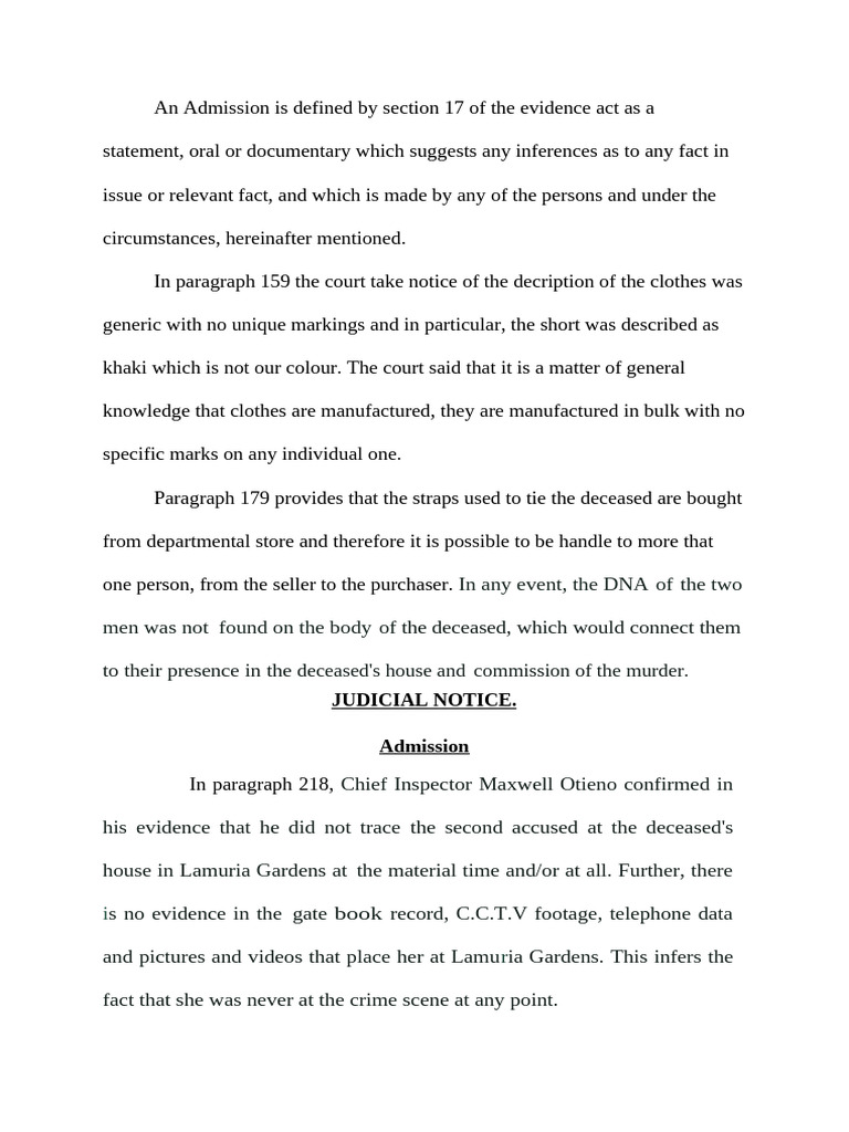 Proof of Fact Other Than Evidence | PDF | Evidence | Justice