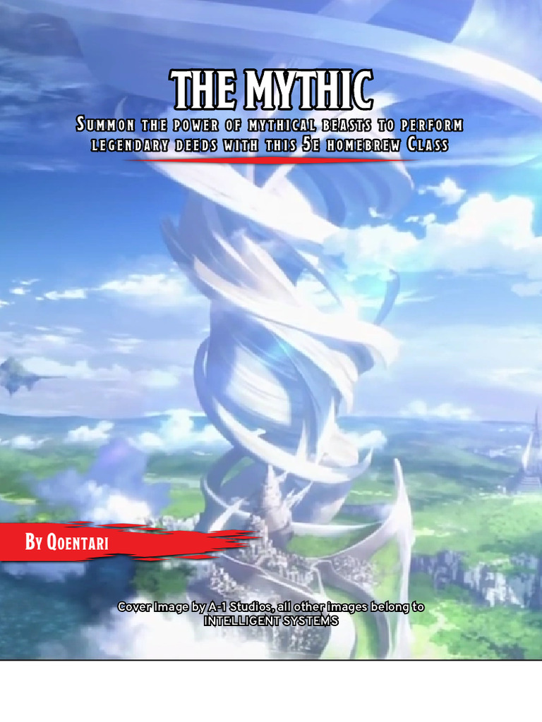Mythics Class Guide: Volume 5 | PDF