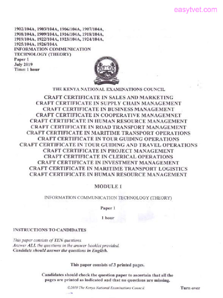 2019july (1) Ict SCMG | PDF