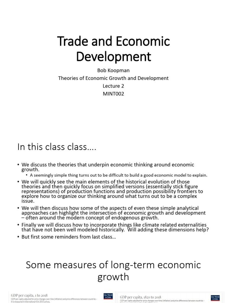 Economic Growth Theories Explained | PDF | Production Function | Economics