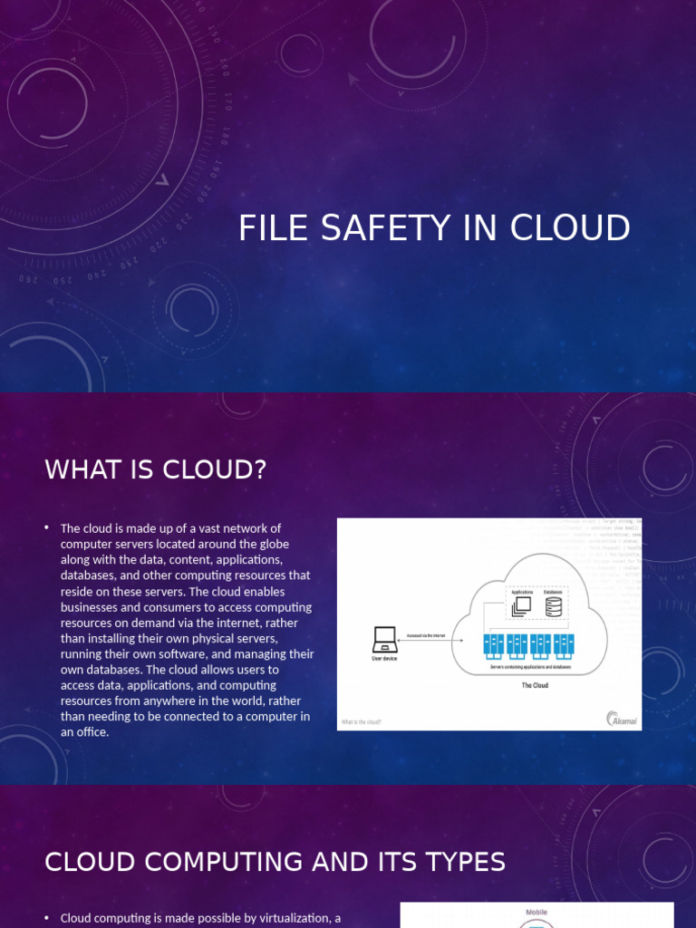 Cloud File Safety: Risks & Solutions | PDF | Cloud Computing | Computer ...