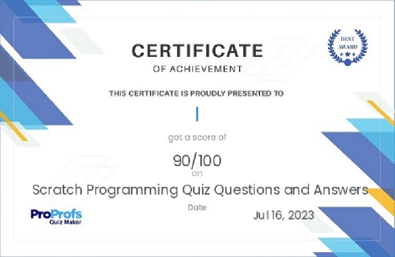 Abena's Scratch Exam | PDF