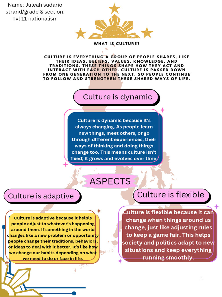Understanding the Dynamics of Culture | PDF