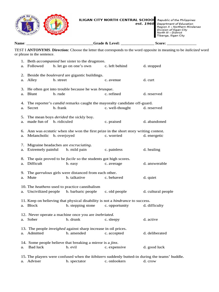 Grade 6 | PDF