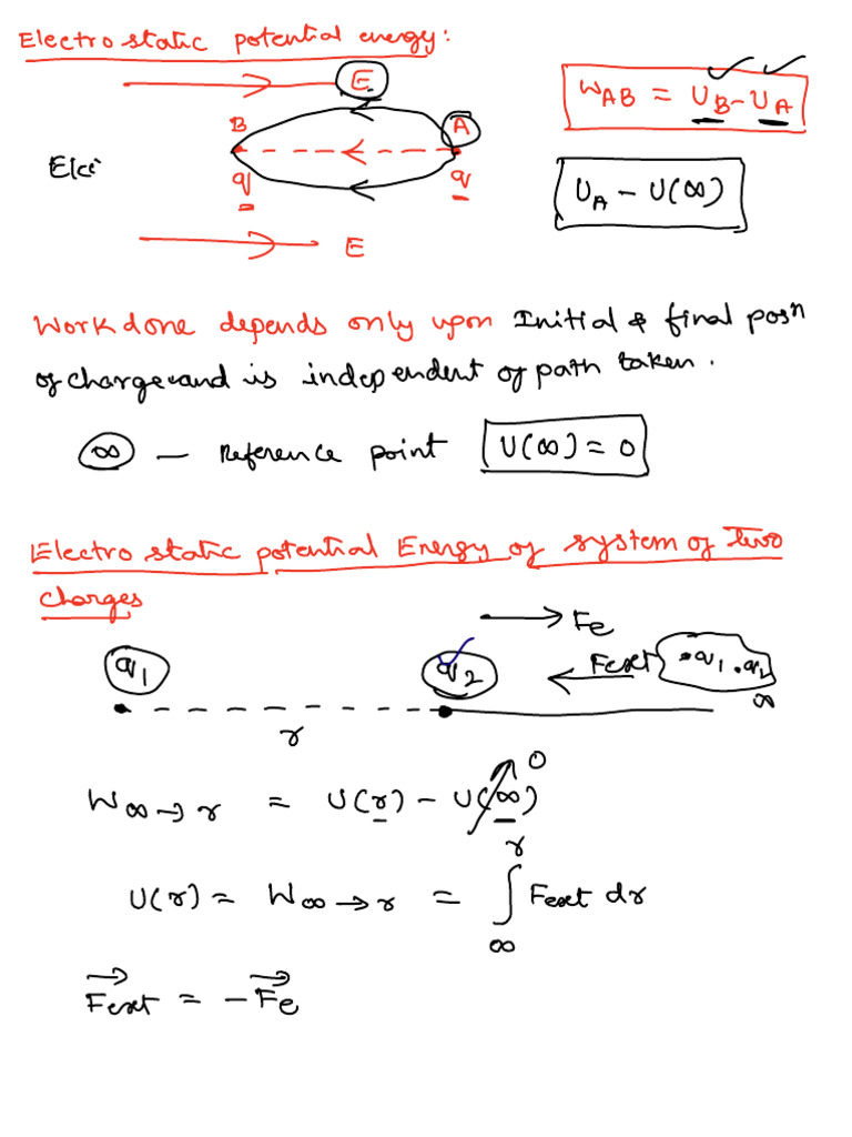 Electric Potential and Dipole Concepts | PDF | Electromagnetism ...