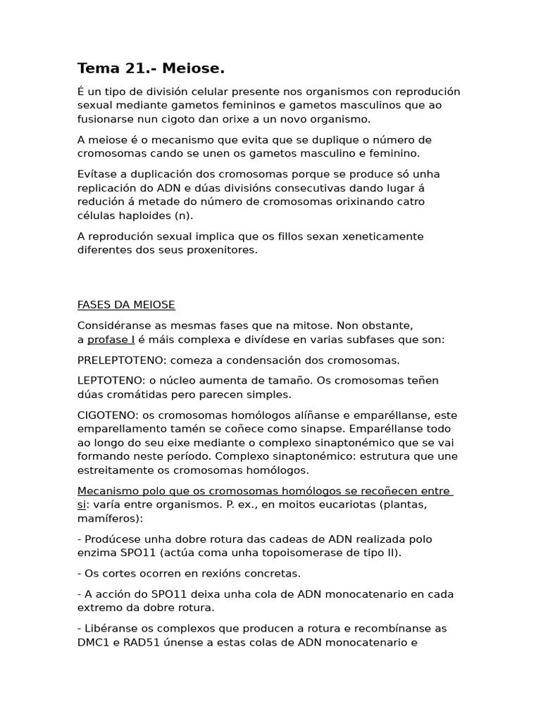 Tema 21 | PDF
